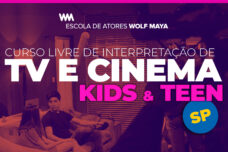 CURSO KIDS E TEEN DE TV E CINEMA - 2º SEMESTRE 2023 - SP
